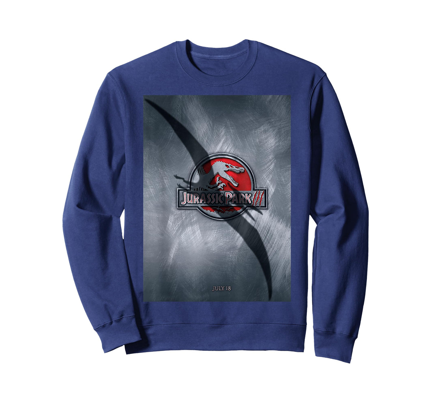 Jurassic Park 3 Movie Poster Pterodactyl Graphic T-Shirt T-Shirt