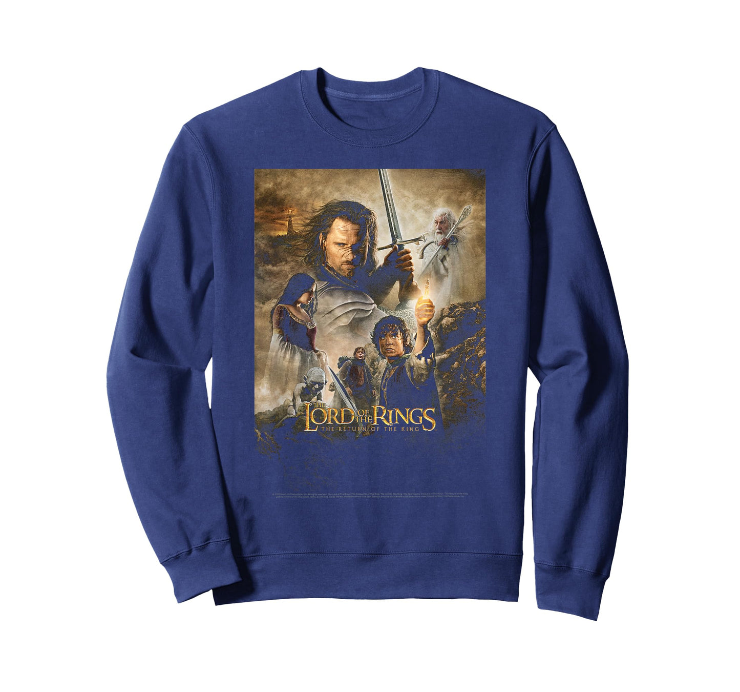 Lord Of The Rings Return Of The King Group Poster T-Shirt