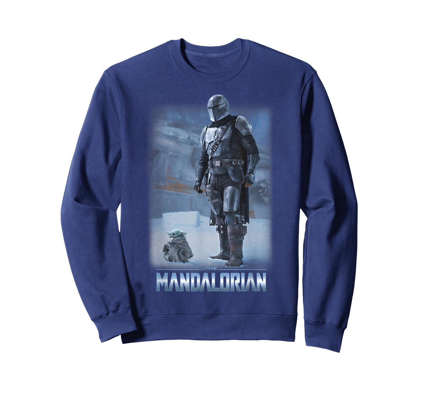 Star Wars: The Mandalorian & The Child Icy Portrait R12 T-Shirt