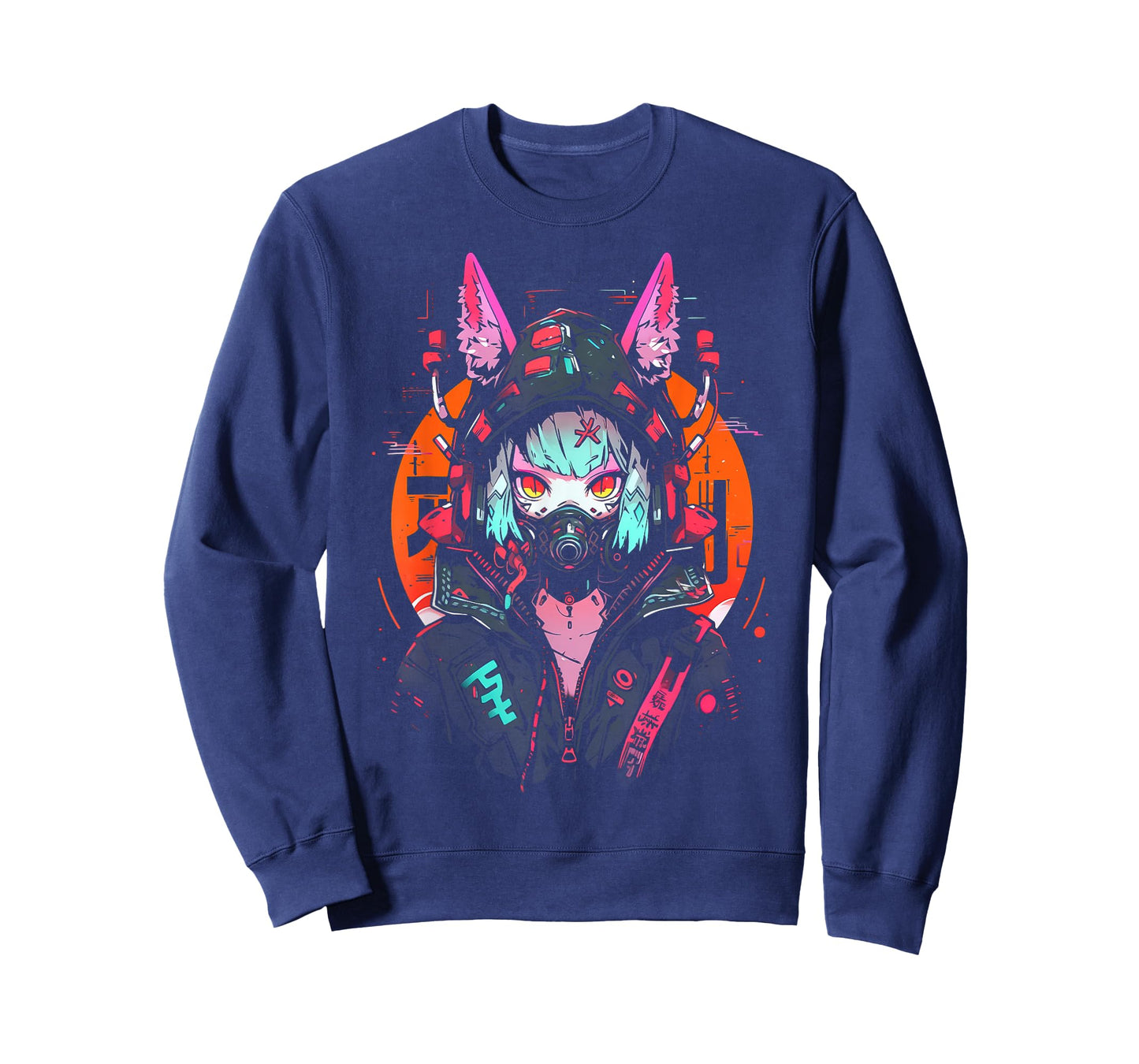 Anime Manga Cyberpunk Aesthetic Techwear Harajuku T-Shirt