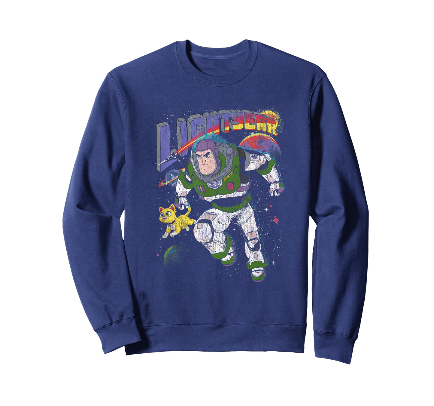 Disney Pixar Lightyear Buzz and Sox Retro Space Ranger T-Shirt