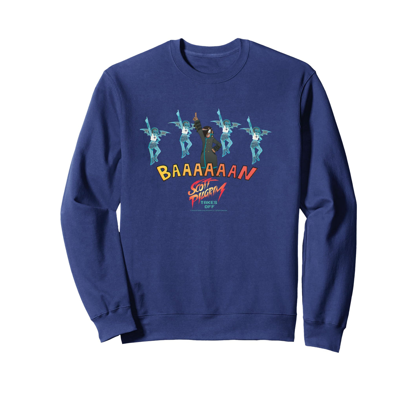 Scott Pilgrim Takes Off Matthew Patel Demon Hipster Chicks Long Sleeve T-Shirt