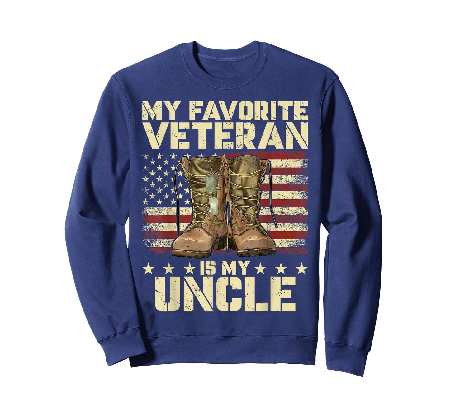 Army Veterans Day My Favorite Veteran Is My Uncle For Kids T-Shirt