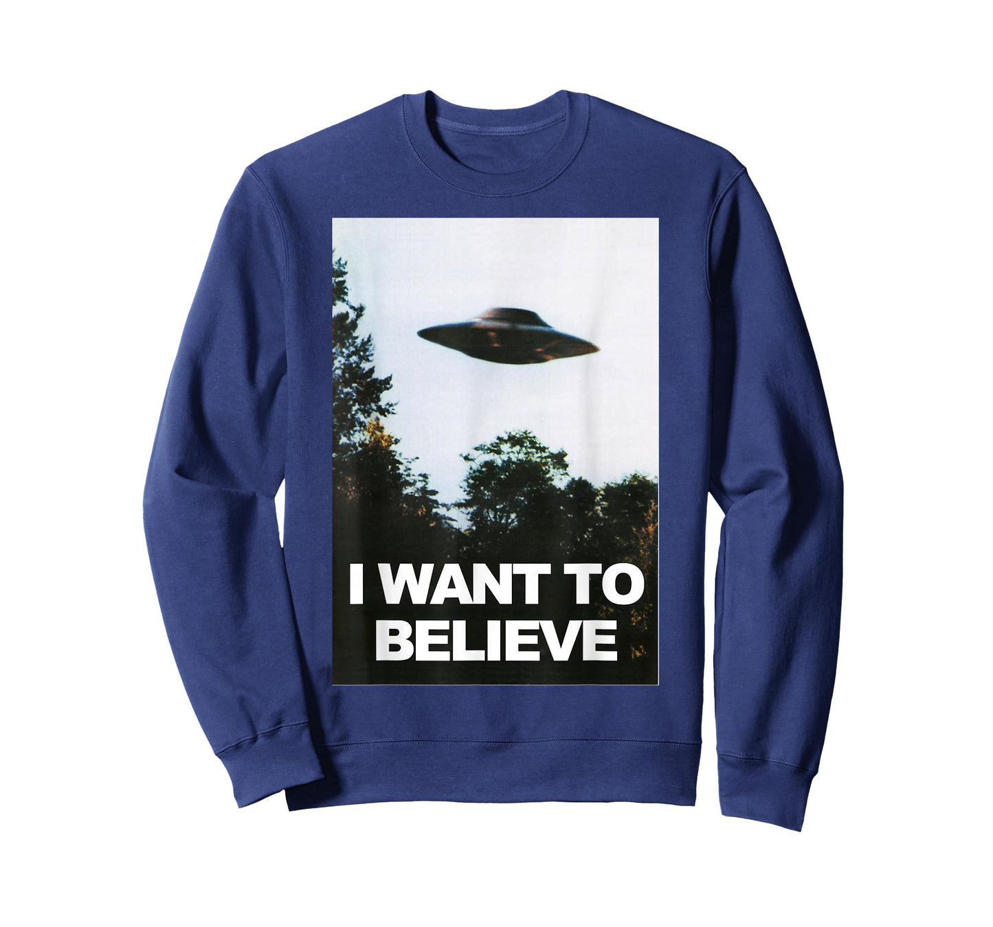 Alien UFO Hunter Shirt I Want To Believe T-Shirt T-Shirt
