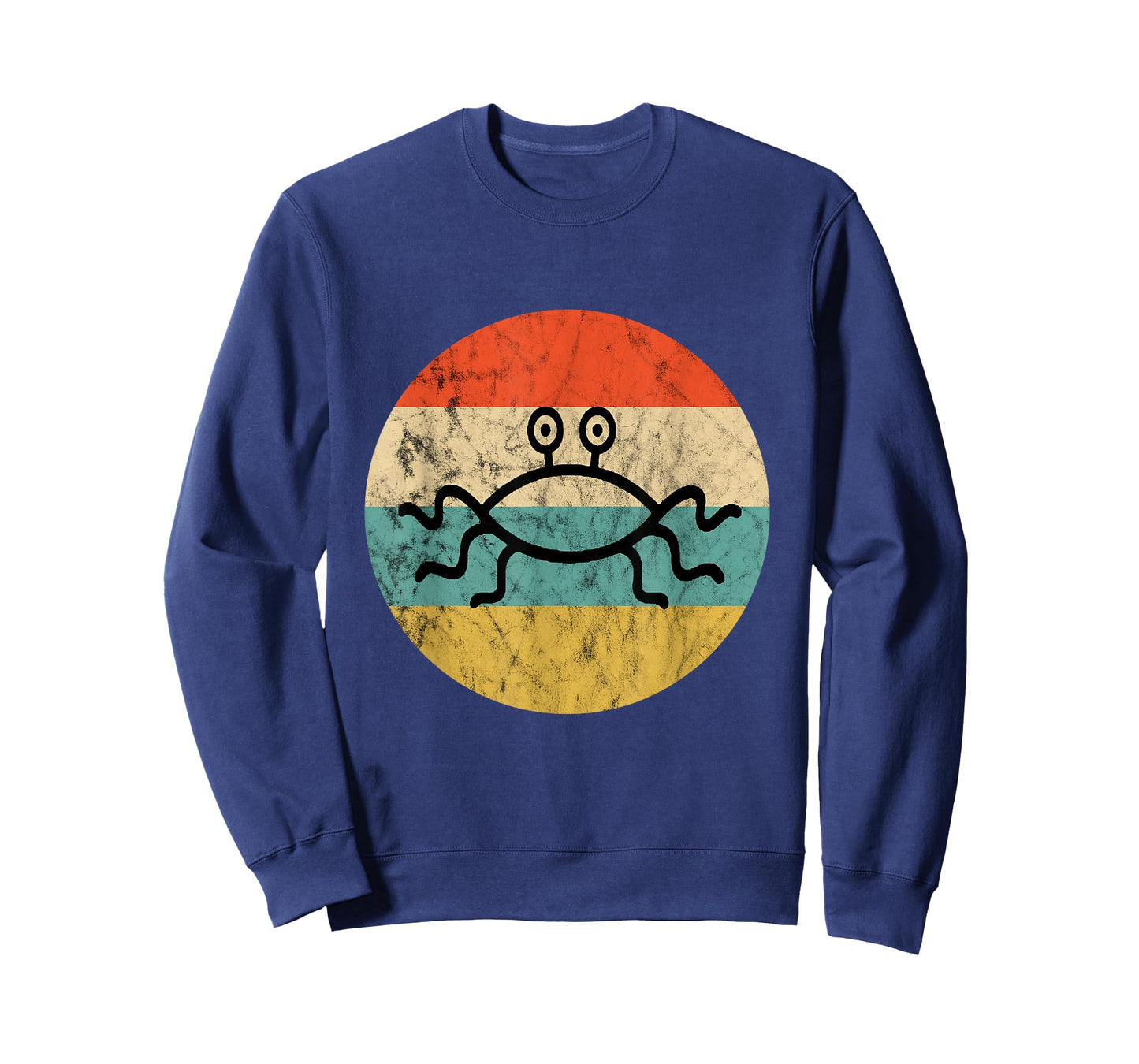 Flying Spaghetti Monster Pastafari Retro Sunset Church FSM T-Shirt