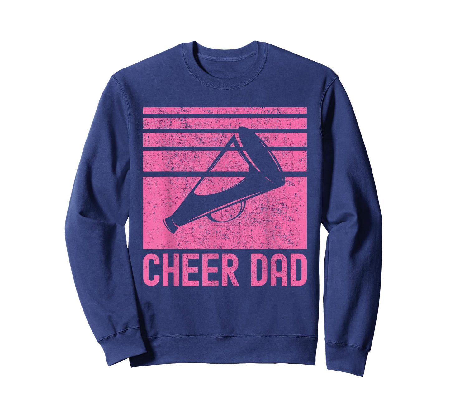 Cheer Dad Pink Cheerleading T-Shirt