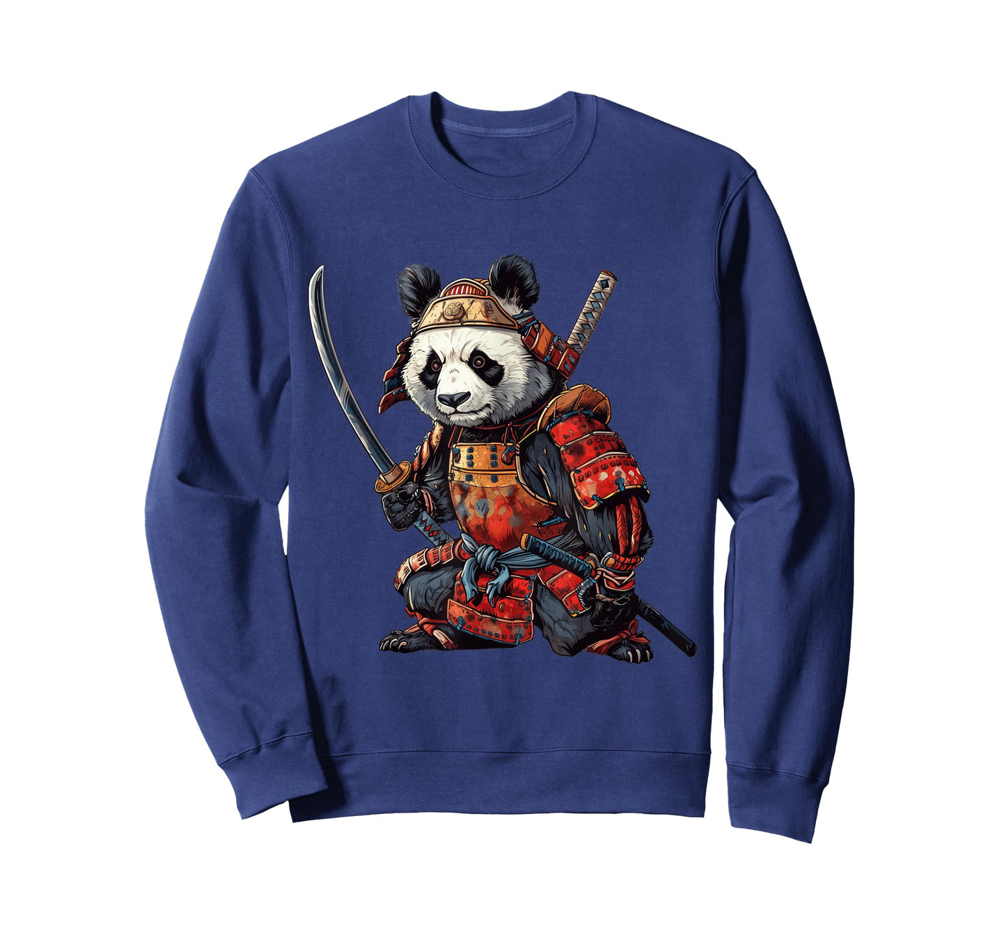 Anime Panda Samurai Ninja T-Shirt