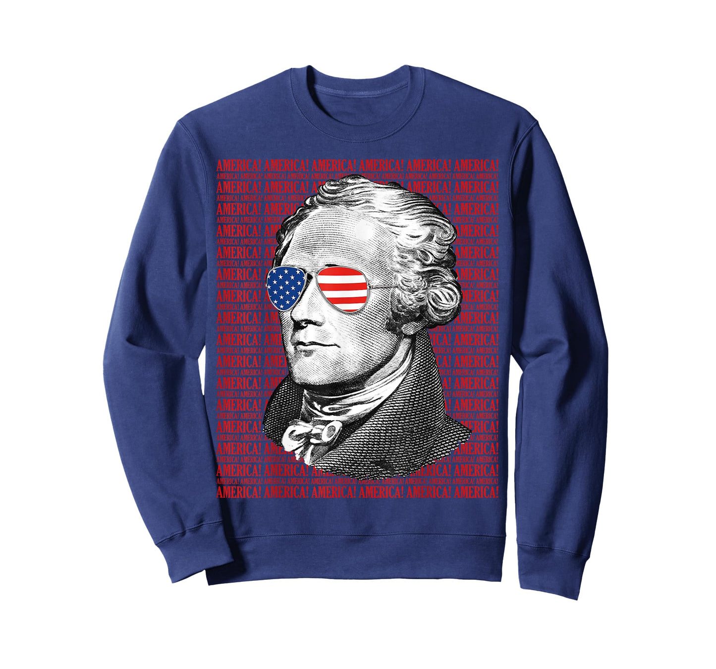 Alexander Hamilton America! Patriotic USA 4th of July T-Shirt
