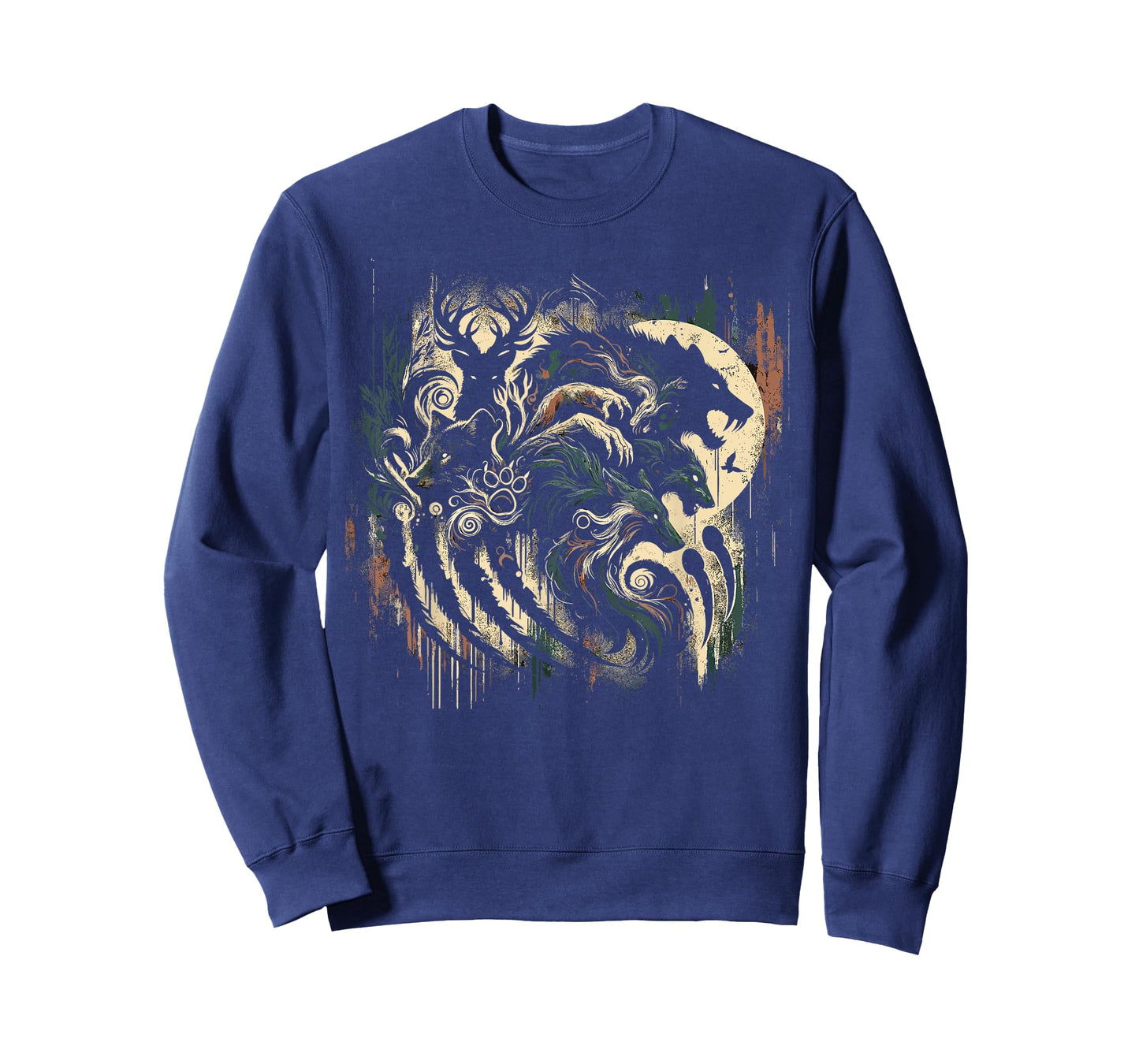Therian Alpha Wolf Grunge Aesthetic Therianthropy T-Shirt