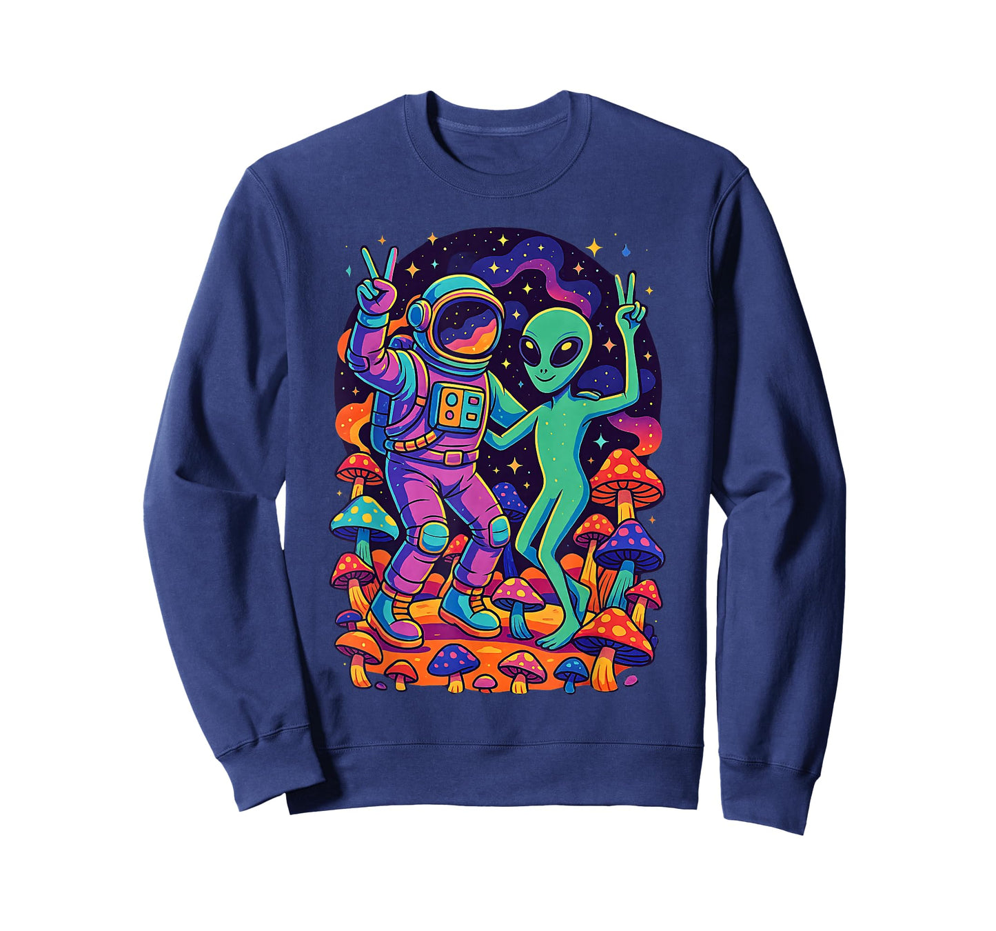 Trippy EDM Rave Outfits Festival Electronic Music Men Women T-Shirt
