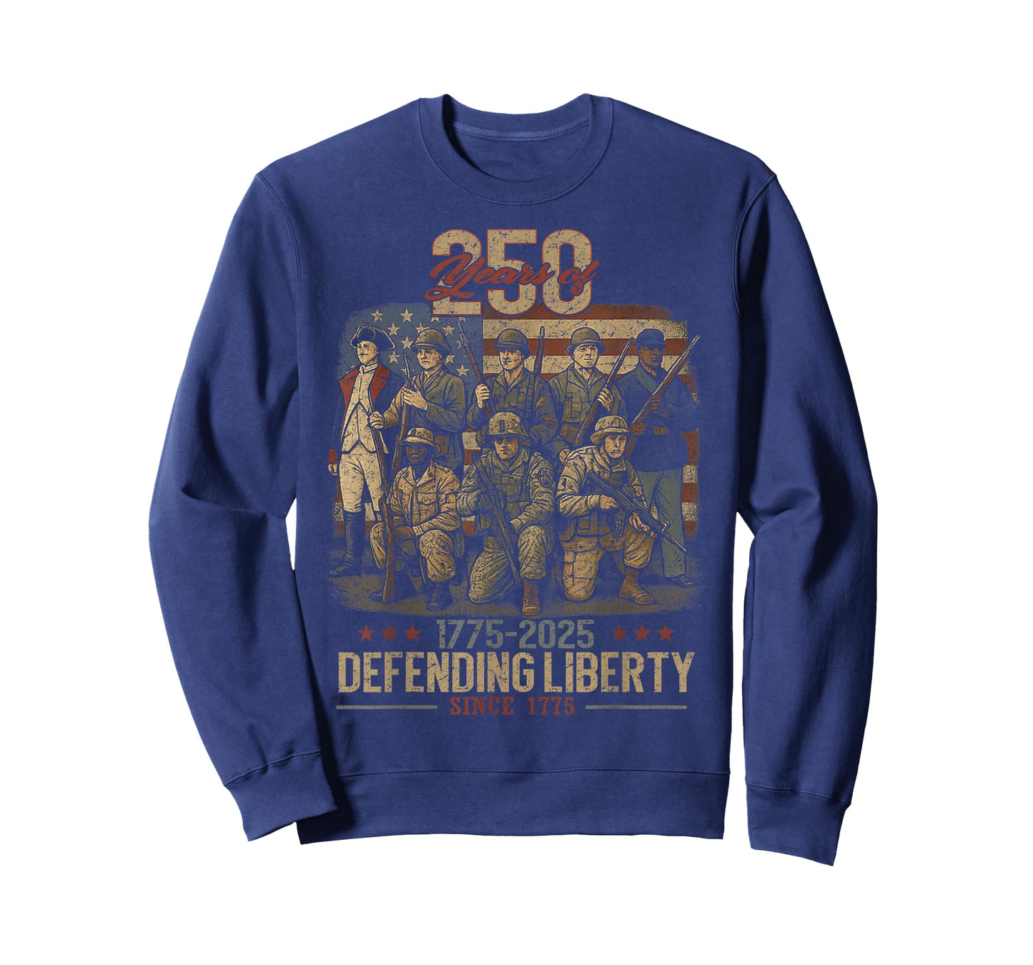 Patriotic USA Army Us Military Parade 250th anniversary 2025 T-Shirt