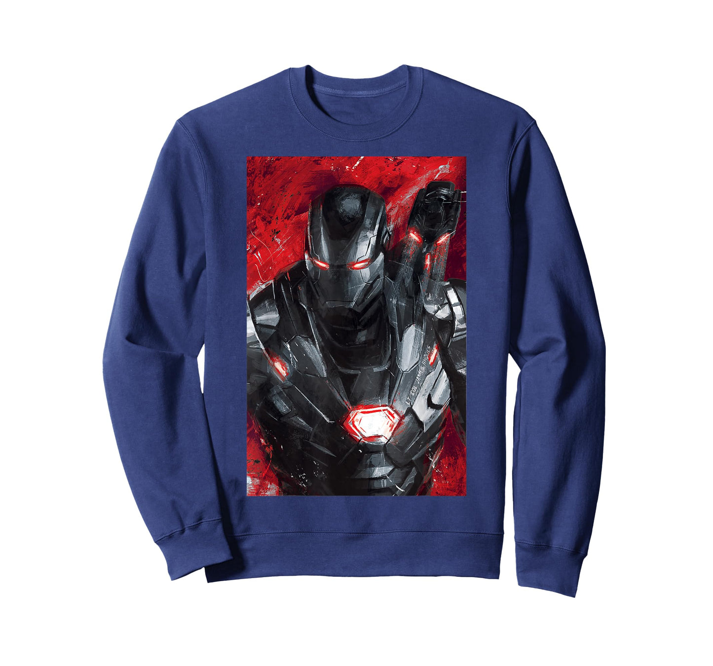 Marvel Avengers Endgame War Machine Painting Graphic T-Shirt T-Shirt