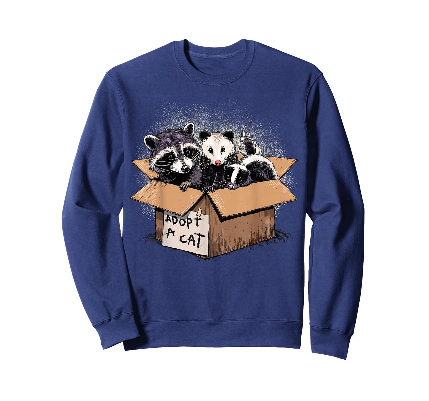 Adopt A Cat Shirt Raccoon Opossum Skunk Adopt A Street Cat T-Shirt