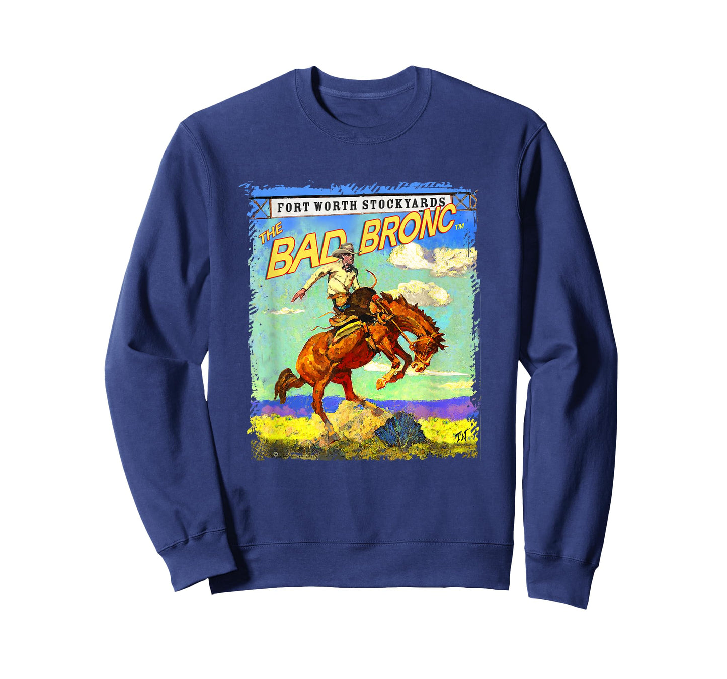 Painted Texas Sky Bronc T-Shirt