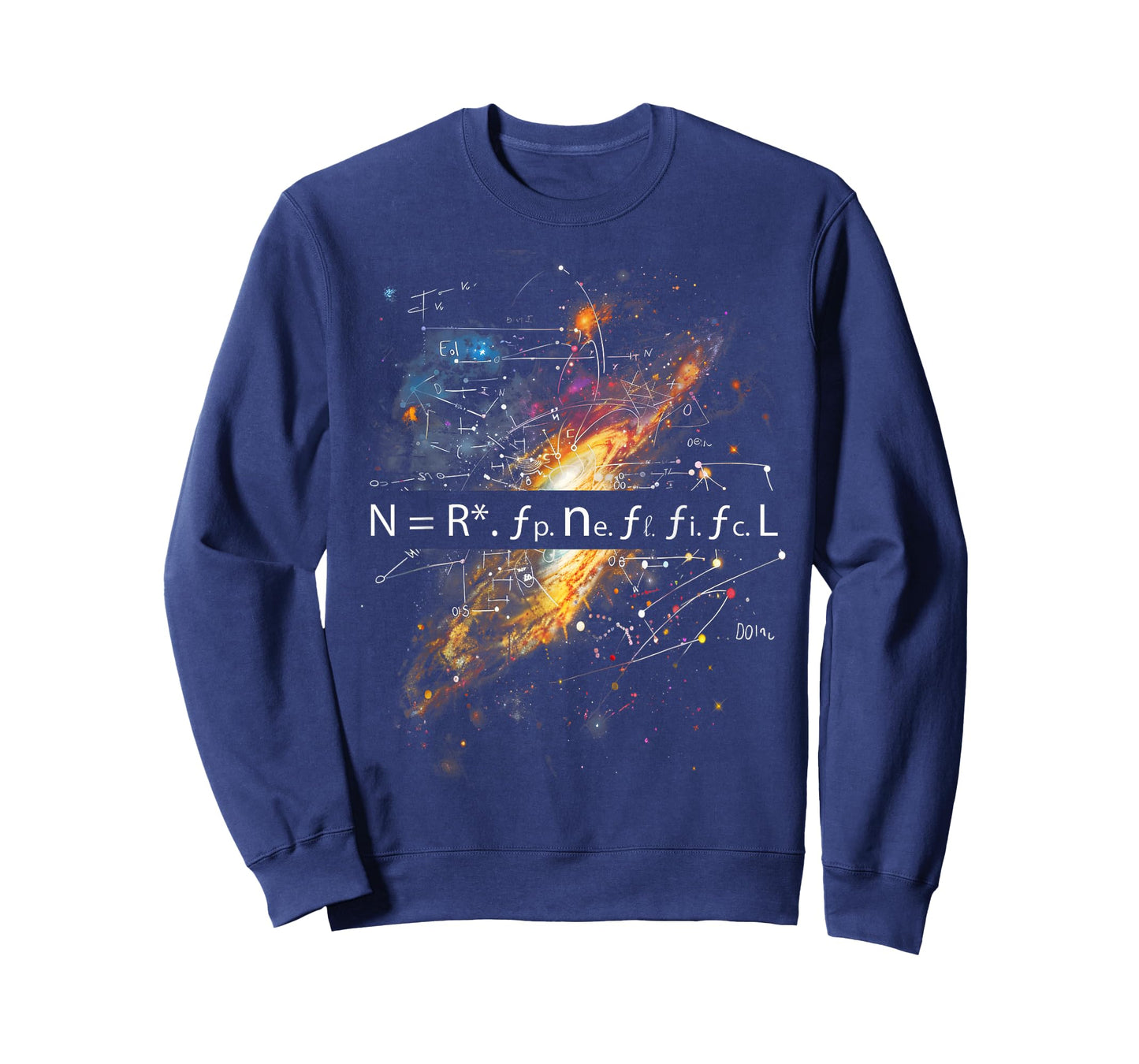 Drake Equation Estimation of Alien Civilizations T-Shirt