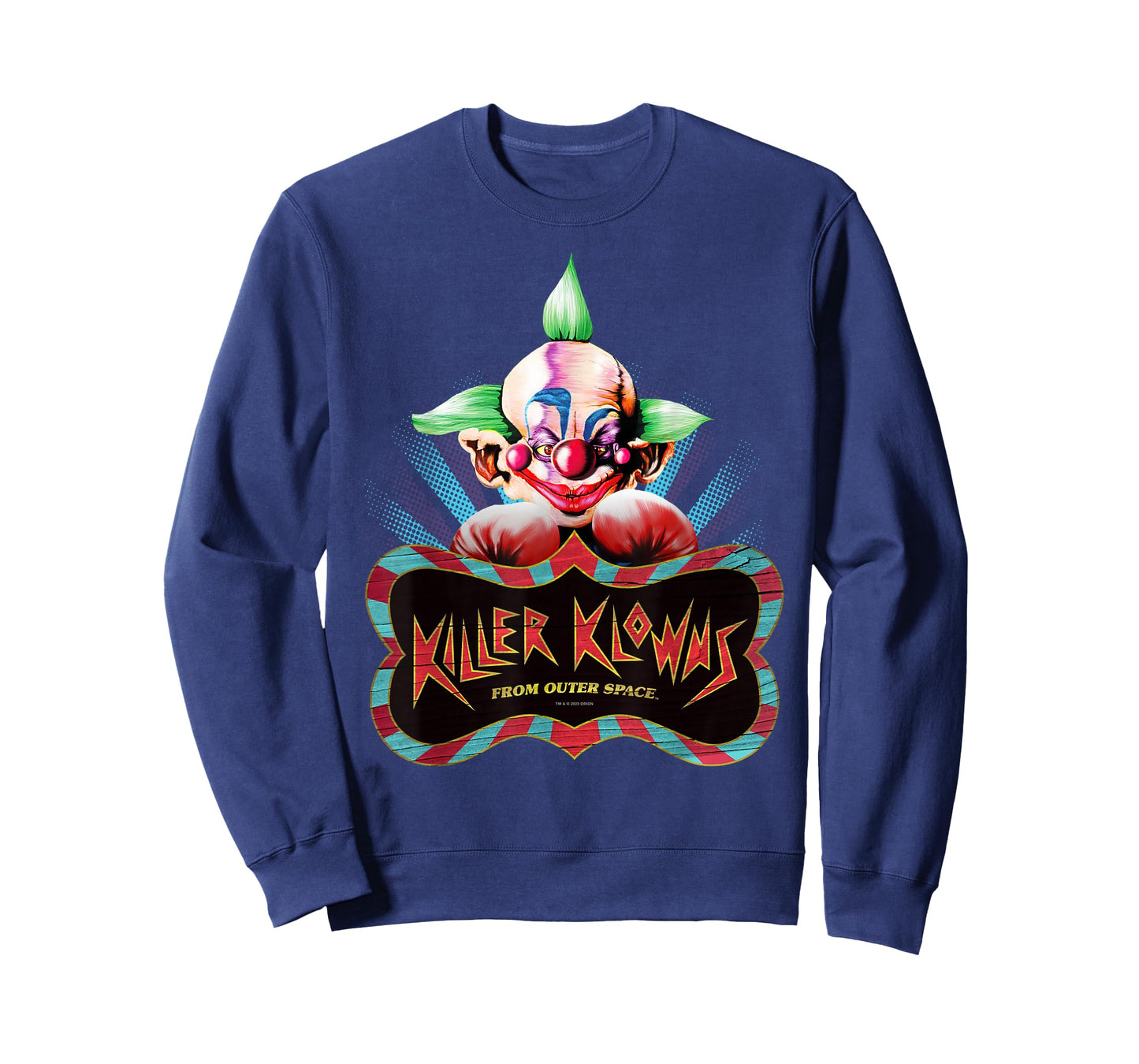Killer Klowns from Outer Space Shorty Boxing Pose Above Logo T-Shirt