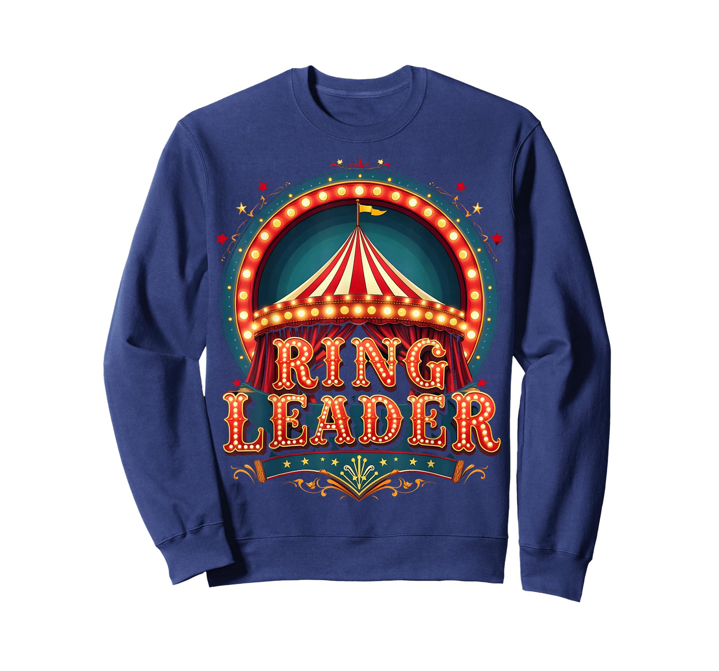 Ring Leader Bold Vintage Circus Tent T-Shirt