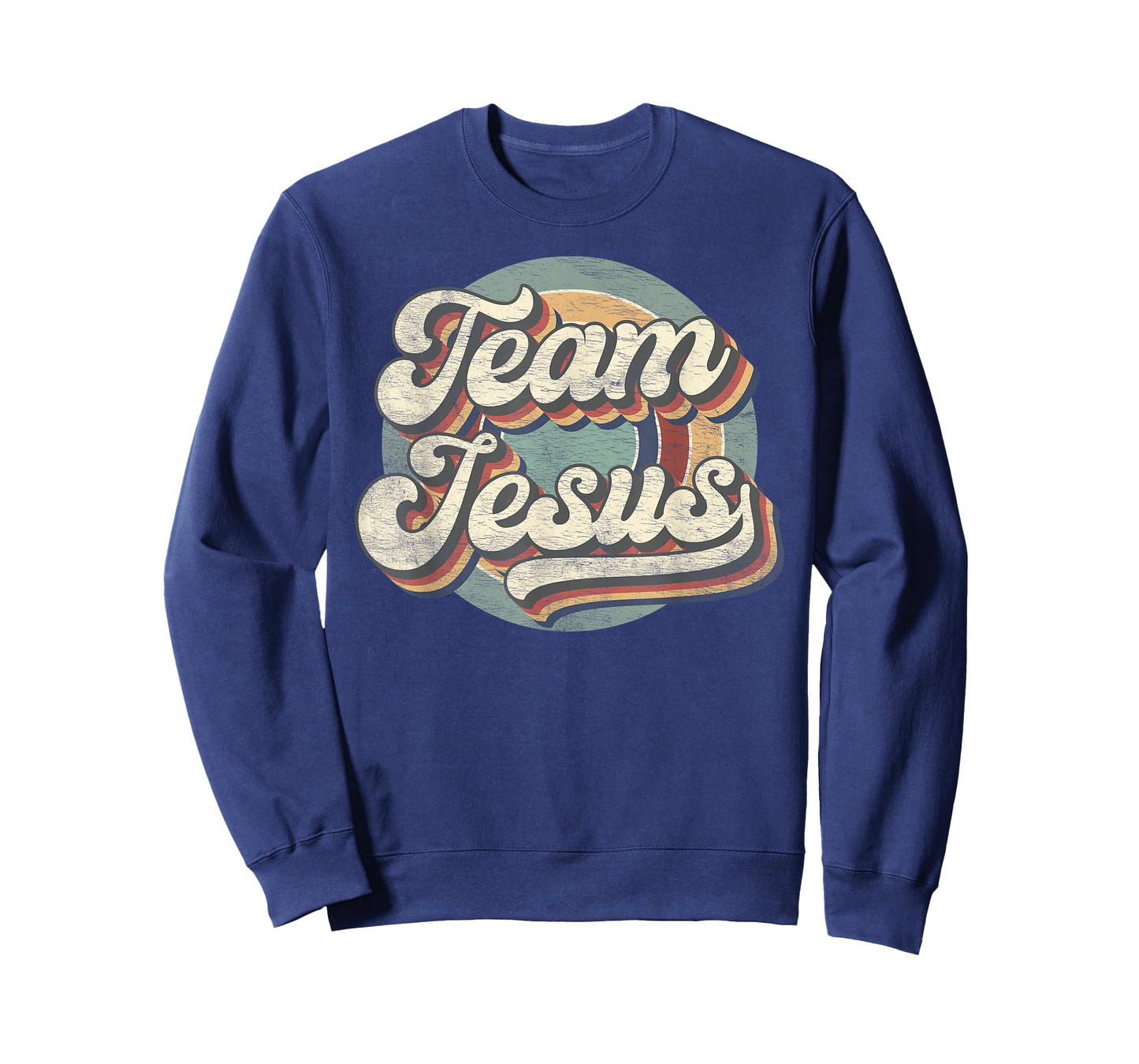 Retro Team Jesus Christian Bible Religious Mens Womens T-Shirt