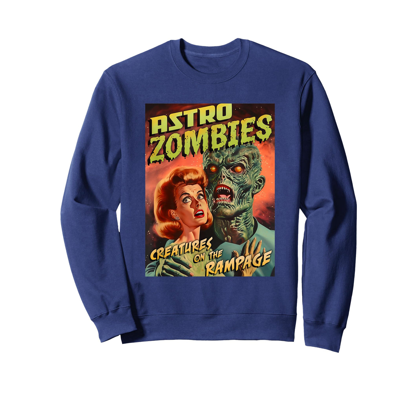 Astro Zombies 1950s Horror Comic Cover T-Shirt