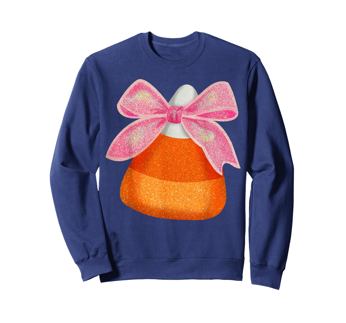 Coquette Bow Candy Corn Women Girls Kids Halloween Costume T-Shirt