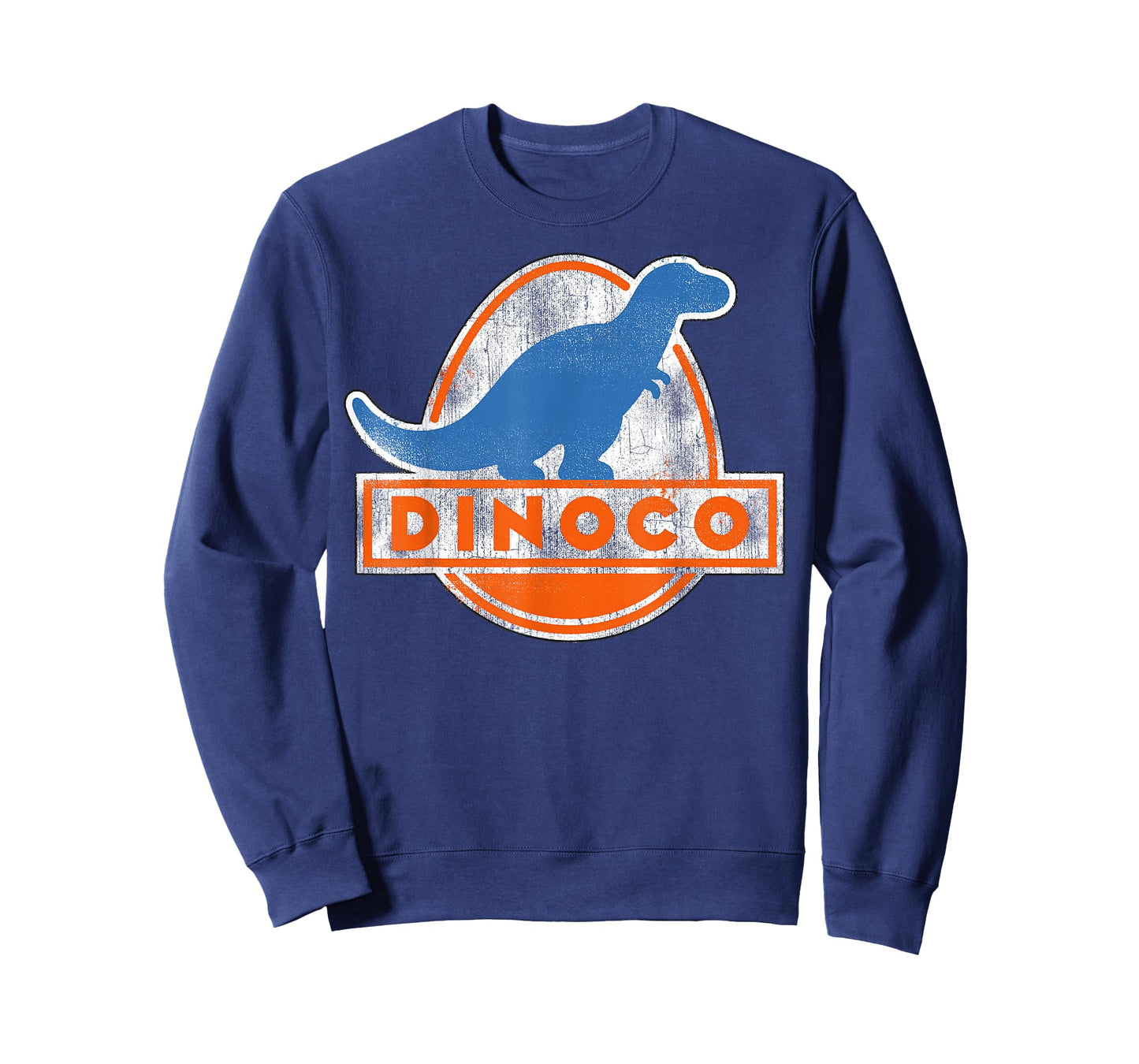 Disney Pixar Cars Iconic Dinoco Vintage Faded Dinosaur Logo T-Shirt