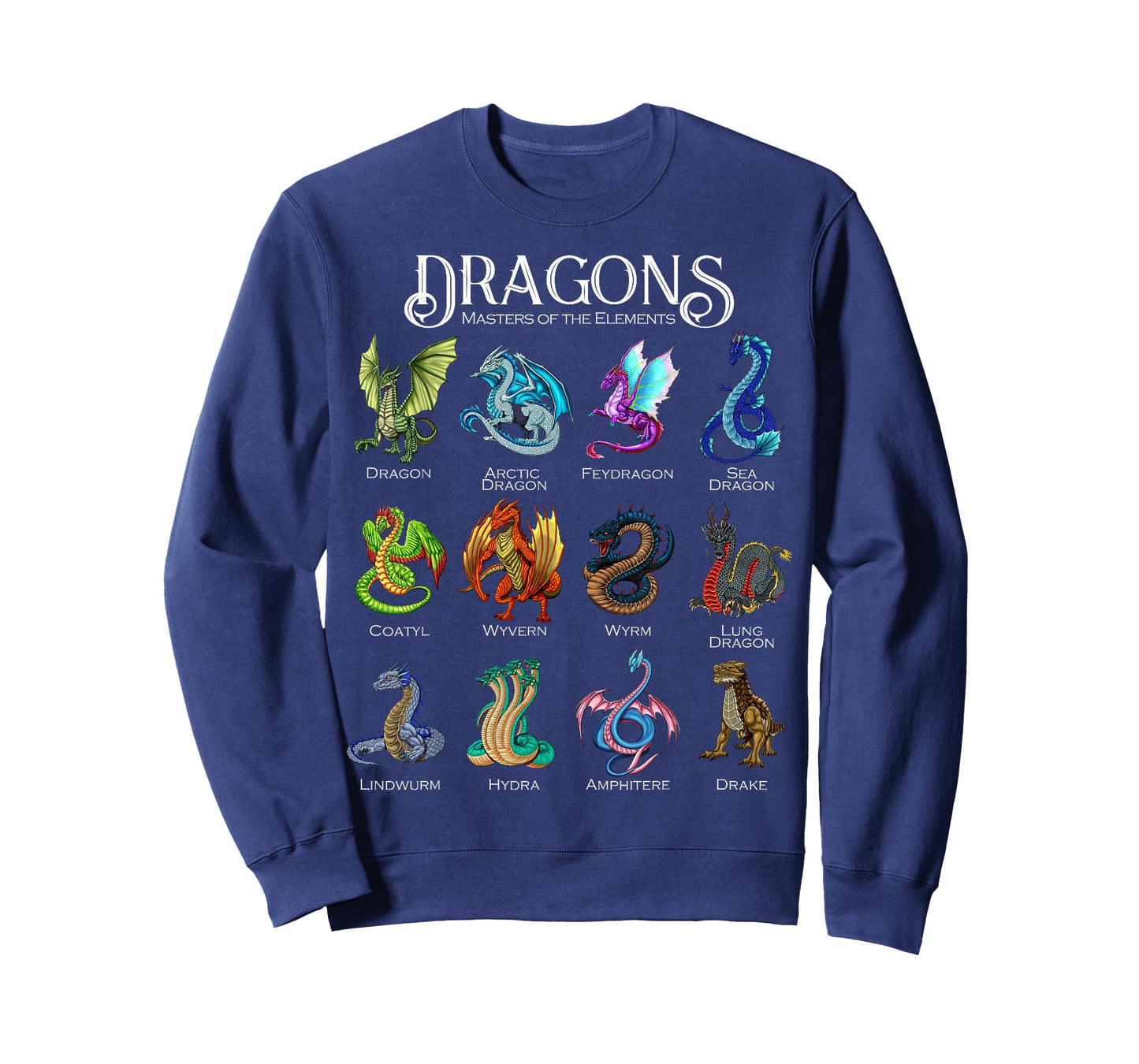 Legendary Dragon Types - Dragons T-Shirt