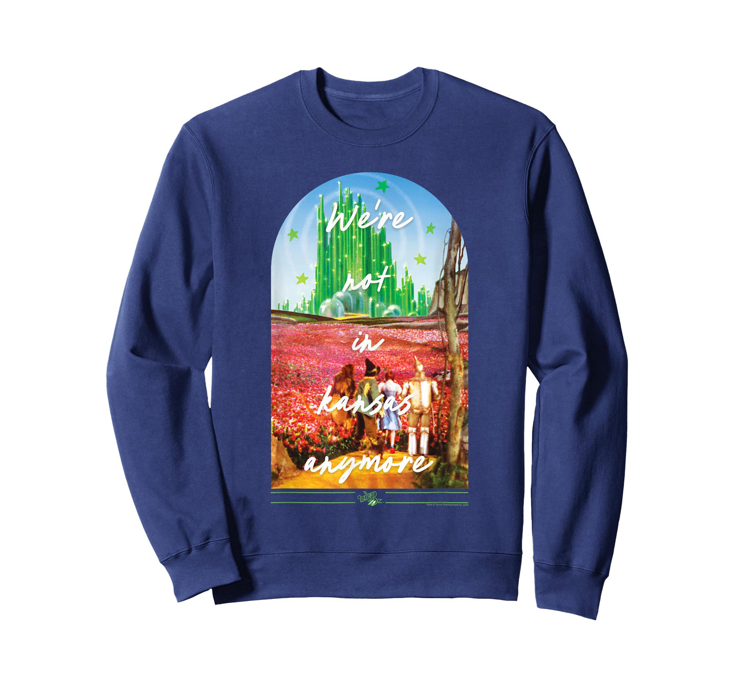 Wizard of Oz We're Not In Kansas Anymore Emerald City Movie T-Shirt