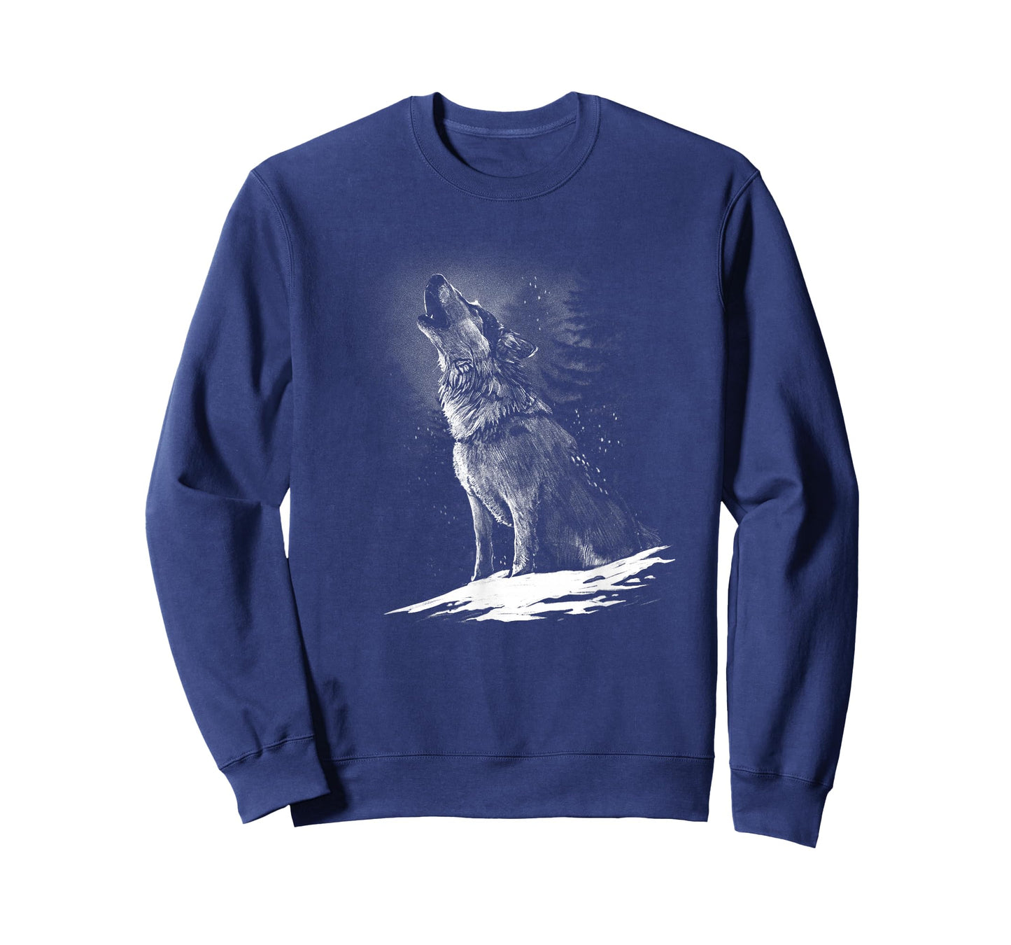 Wolves Animal Motif Predators Forest Howling Wolf T-Shirt