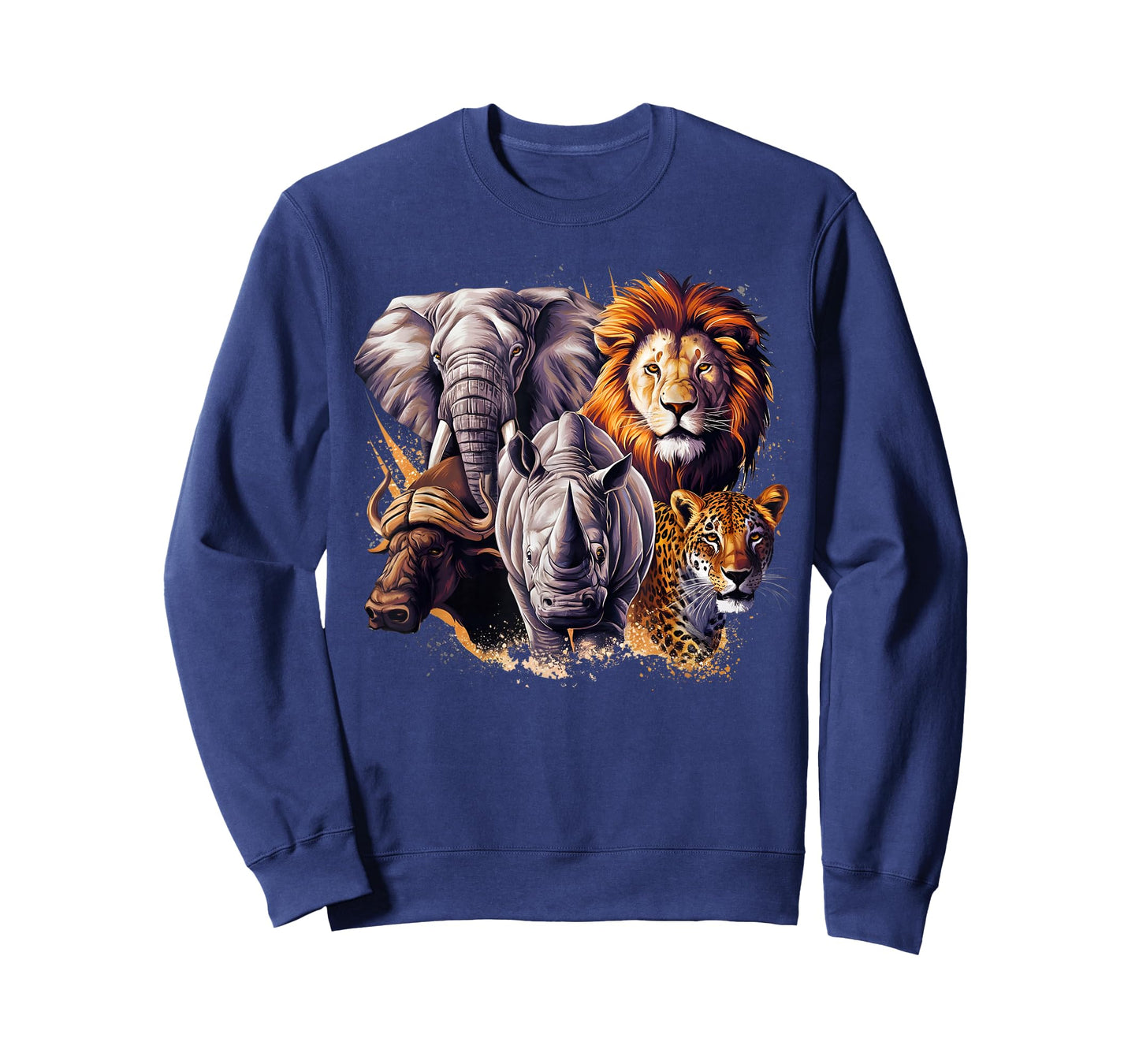 Wildlife Safari Adventure The Big Five Of South Africa T-Shirt