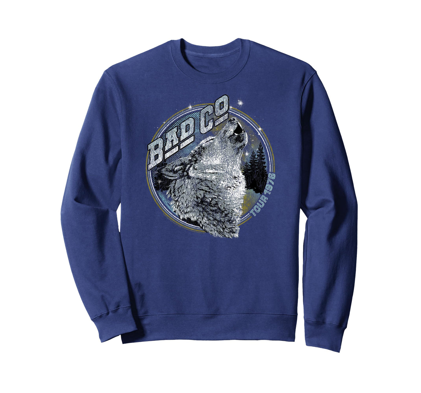 Bad Company Howling Wolf Tour 1976 T-Shirt