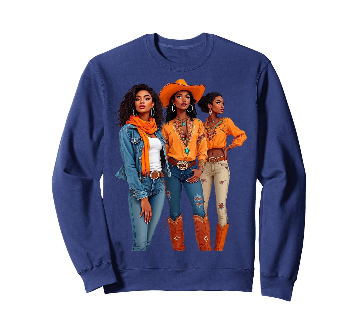 Black Cowgirl Vibes Melanin Black History Texas T-Shirt