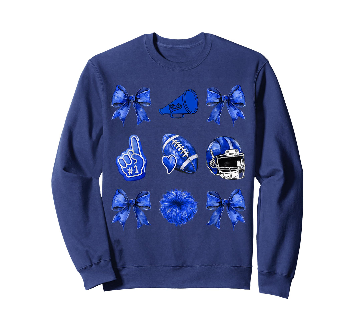 Cute Coquette Bow Game Day American Football Player Coaches T-Shirt