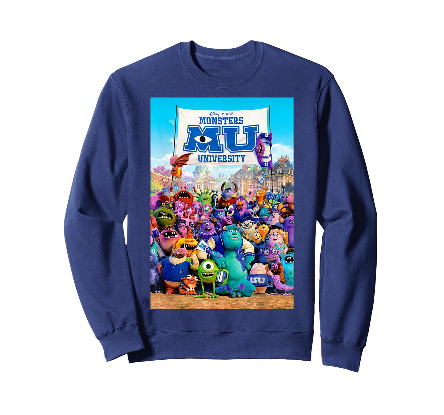 Disney Pixar Monsters University Poster T-Shirt Small