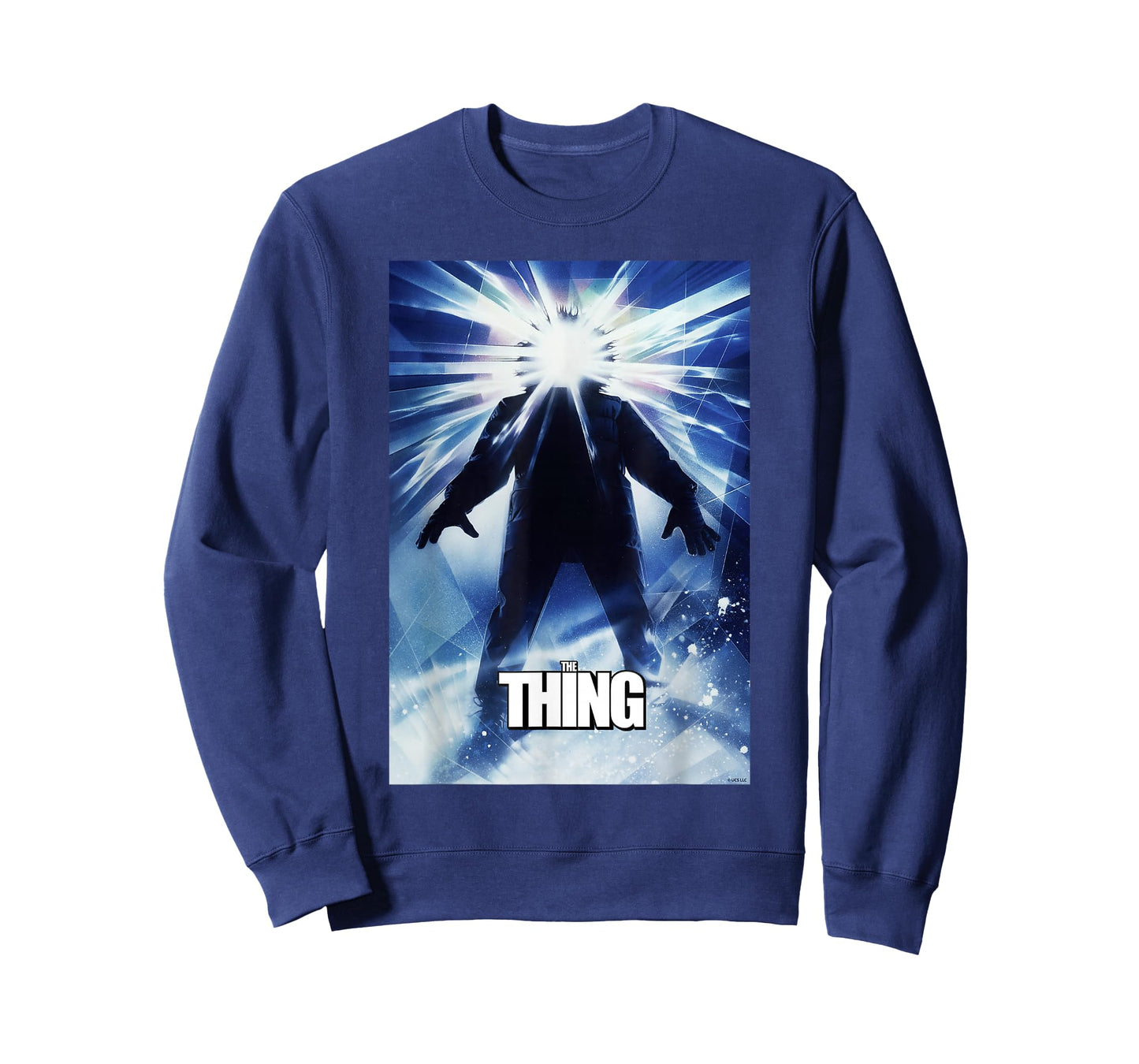 The Thing Glowing Silhouette Movie Poster T-Shirt