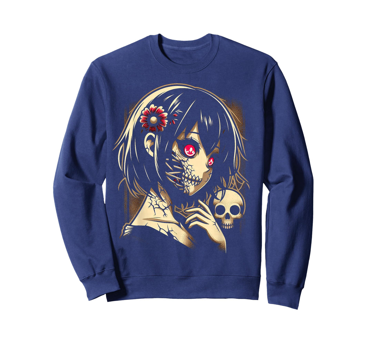 Horror Anime Manga Japanese Scary Kawaii Anime Goth T-Shirt