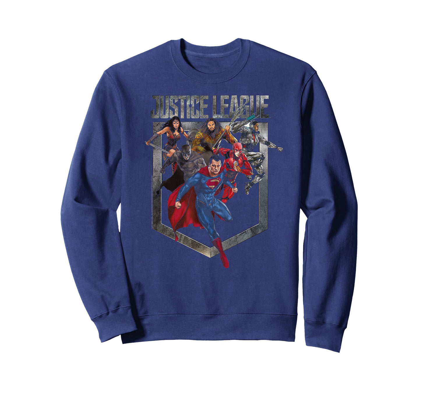Justice League Movie Charge T Shirt T-Shirt