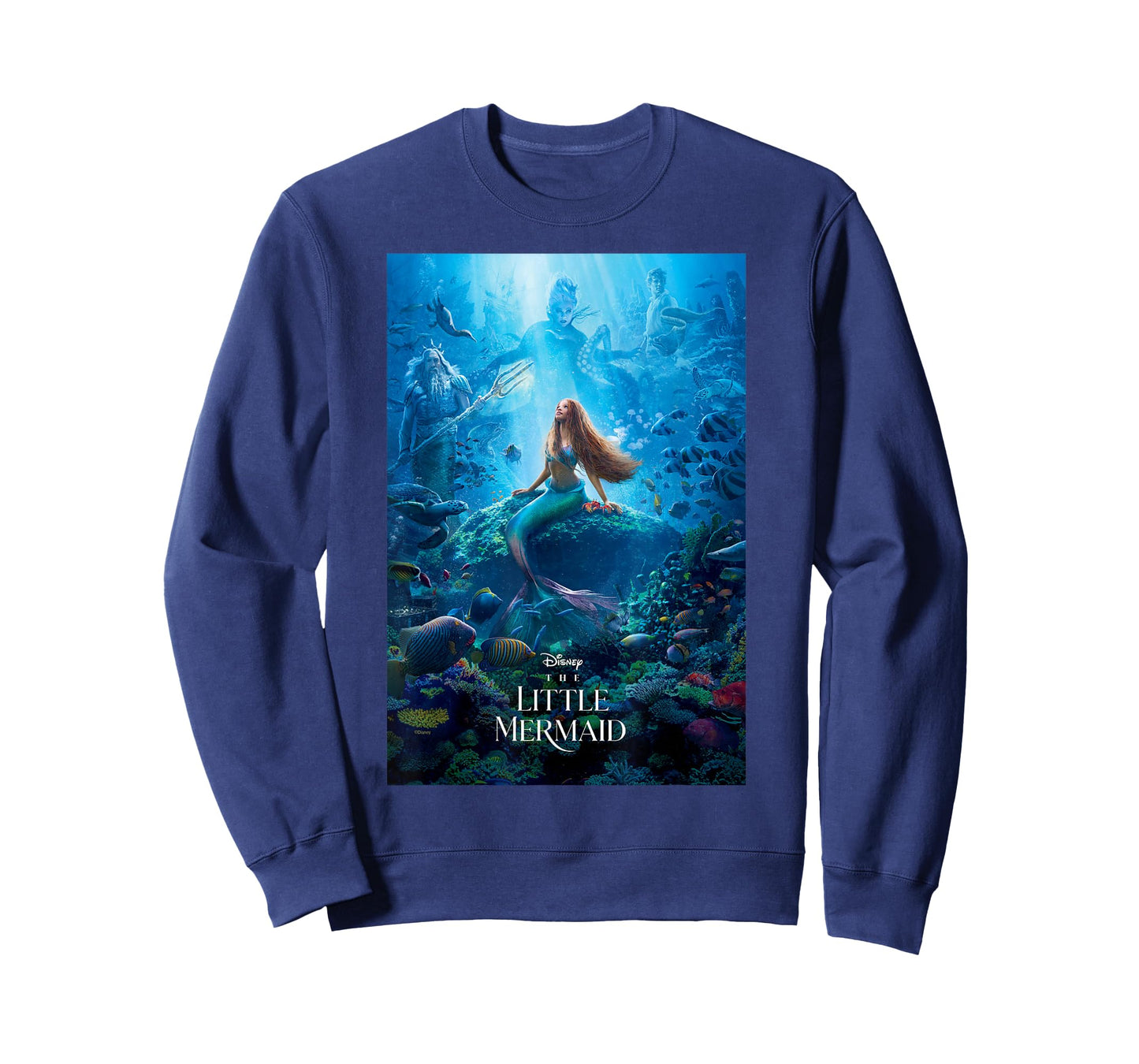 Disney The Little Mermaid Ariel Live-Action Movie Poster T-Shirt