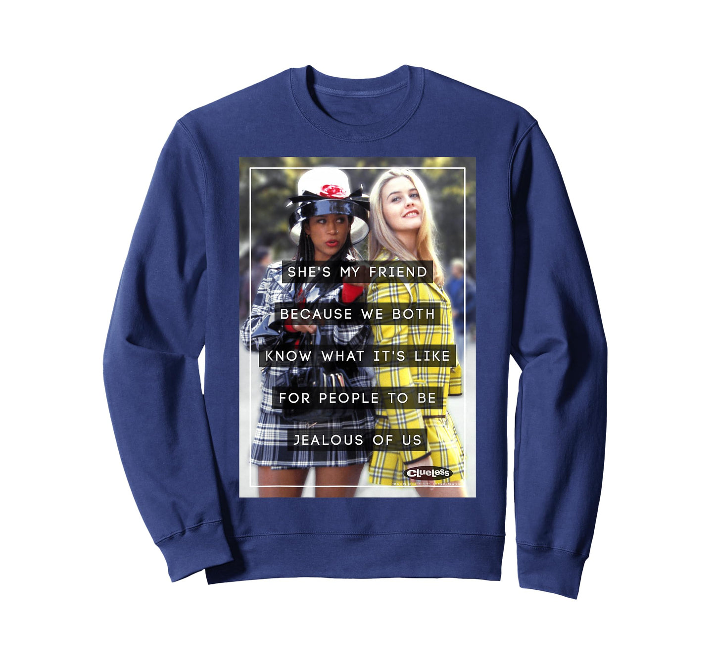 Clueless Cher & Dionne She's My Friend Graphic T-Shirt T-Shirt