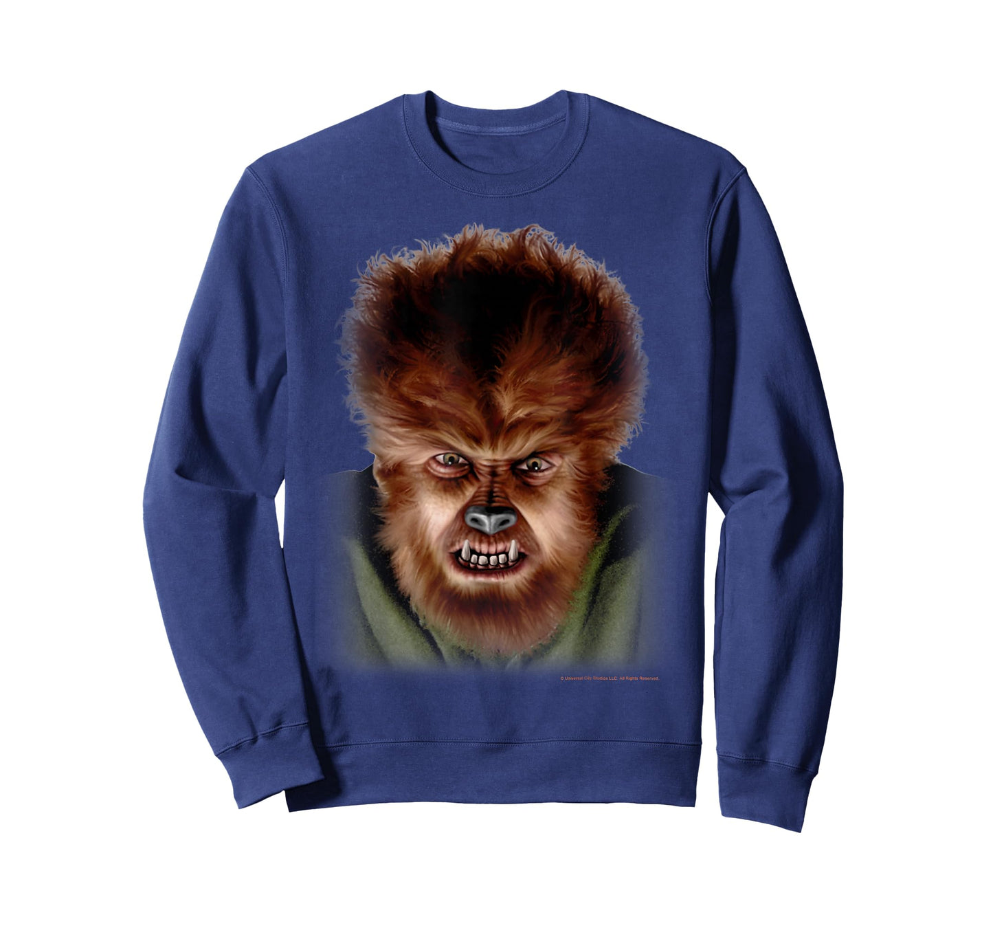 Universal Monsters The Wolf Man Face T-Shirt