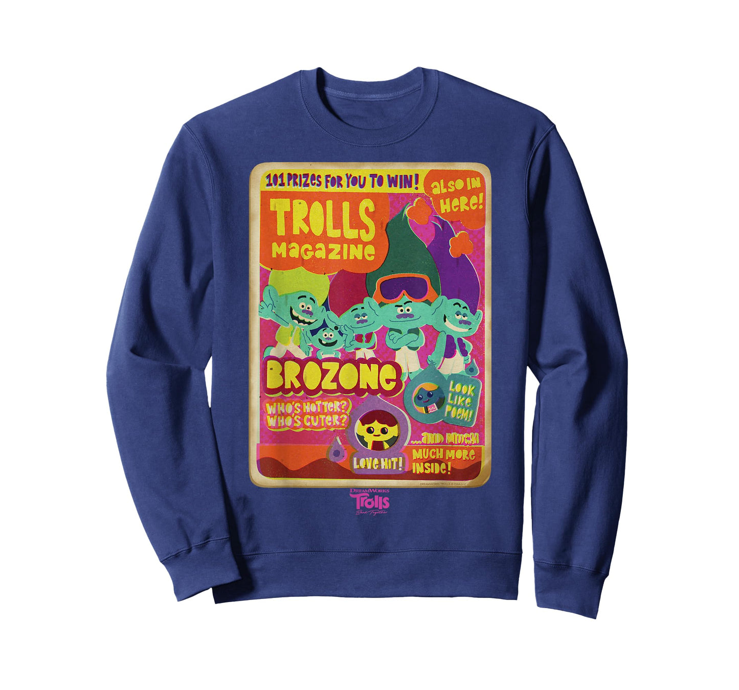 DreamWorks Trolls Band Together Brozone Magazine Cover T-Shirt