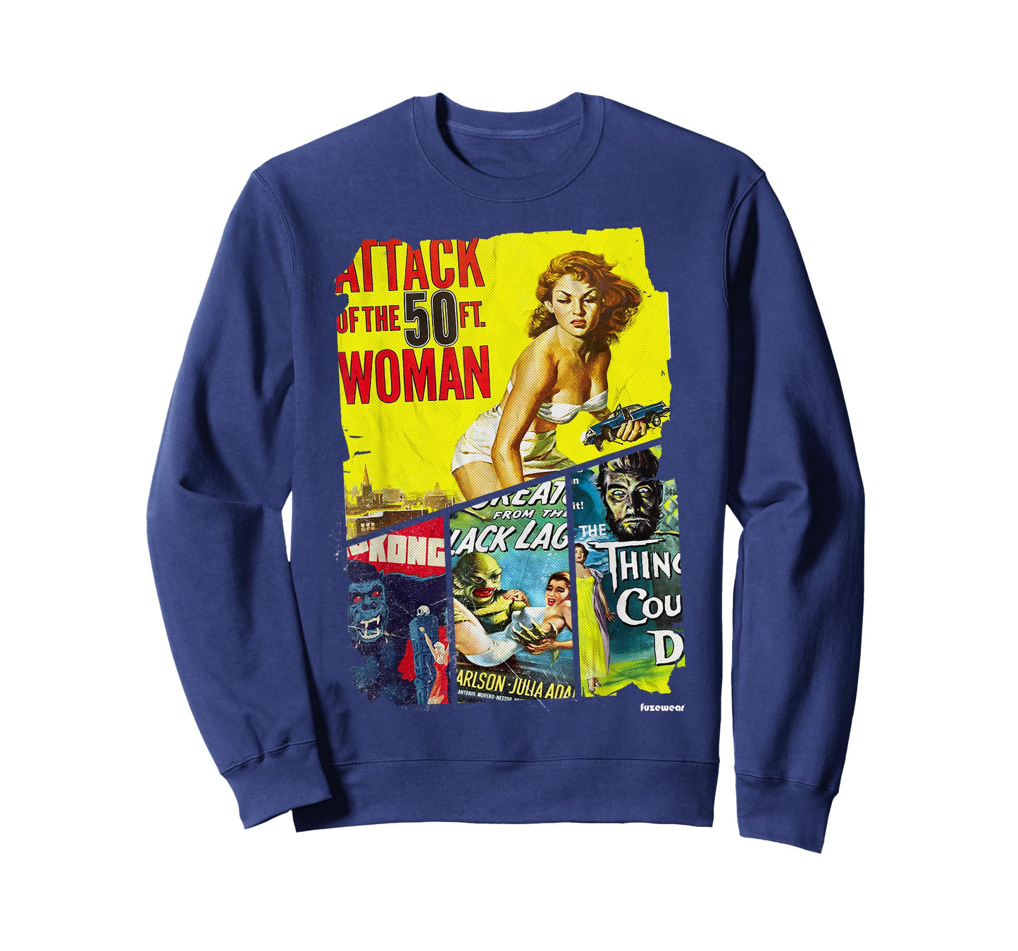 Vintage Style Sci Fi Movie Poster Collage T-Shirt T-Shirt