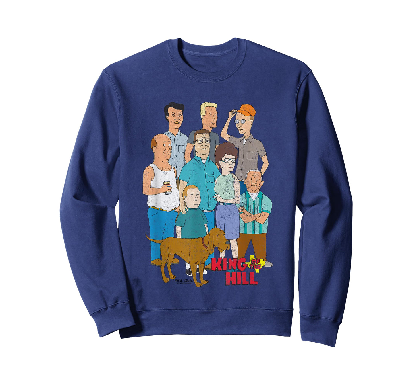 King of The Hill Iconic Characters Group Shot Retro Poster T-Shirt