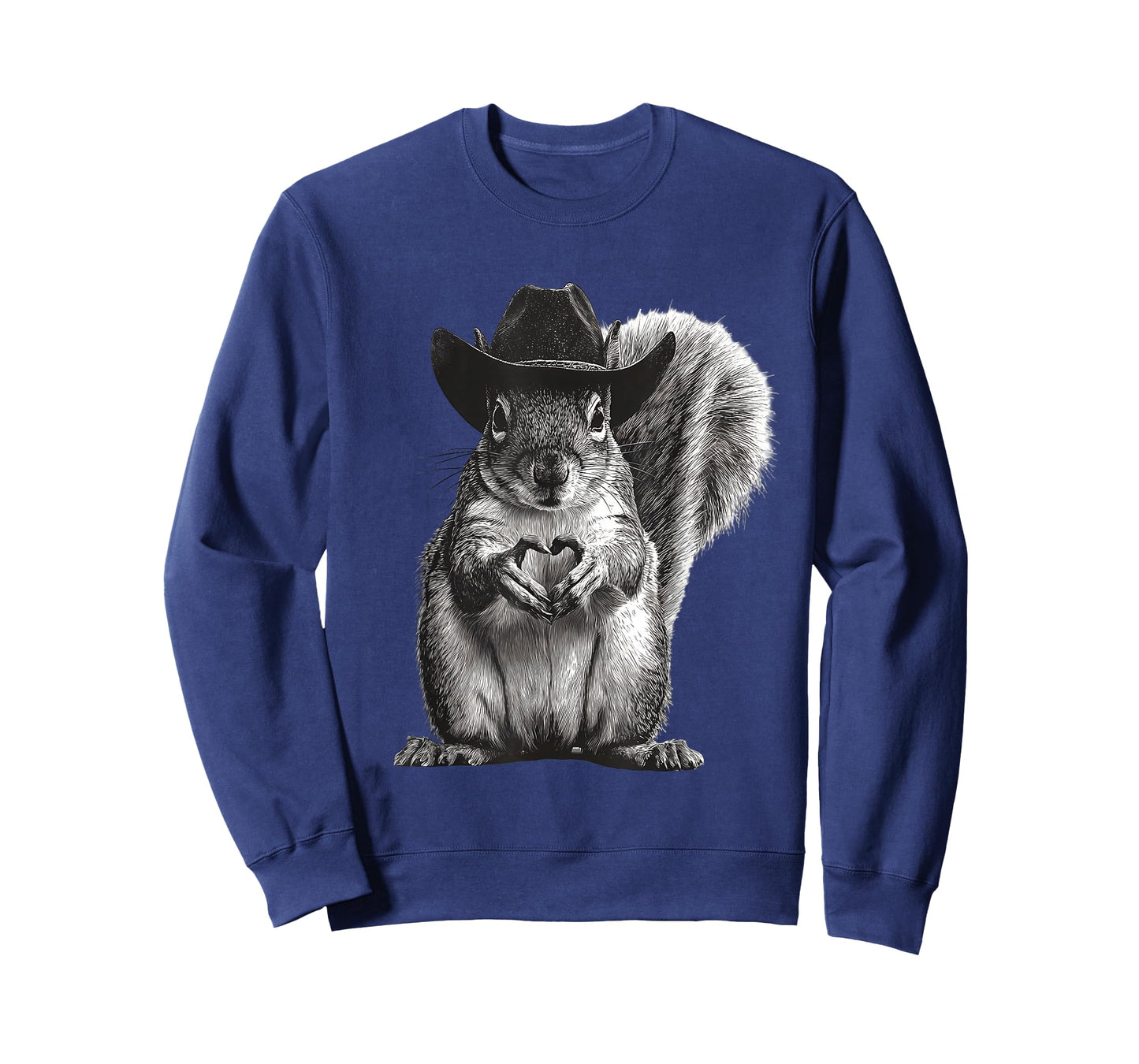 Squirrel Cowboy Vintage Rodeo Cowgirl Western Country T-Shirt