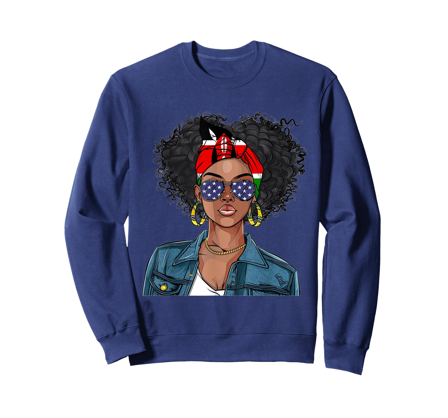 Kenyan Flag Souvenirs Woman American Dress Girl Kenya T-Shirt