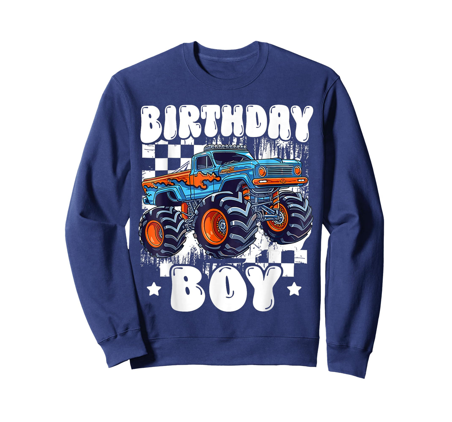 Kids Monster Truck Birthday Boy Birth day Party Family T-Shirt
