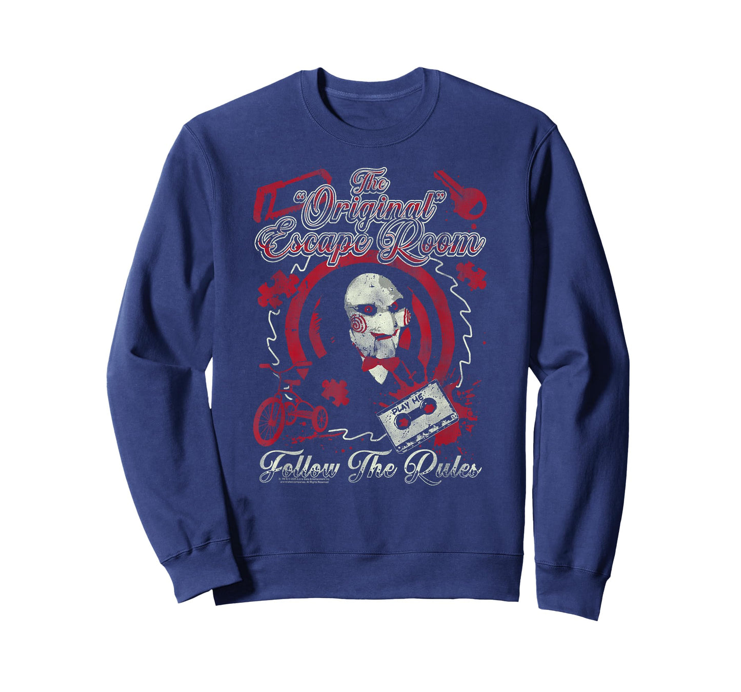 Saw Jigsaw's Original Escape Room Horror Movie T-Shirt