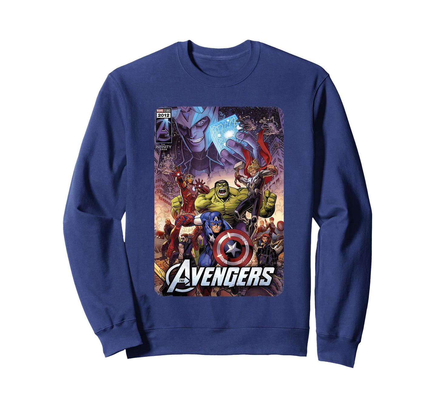 Marvel The Avengers Infinity Saga comic cover T-Shirt