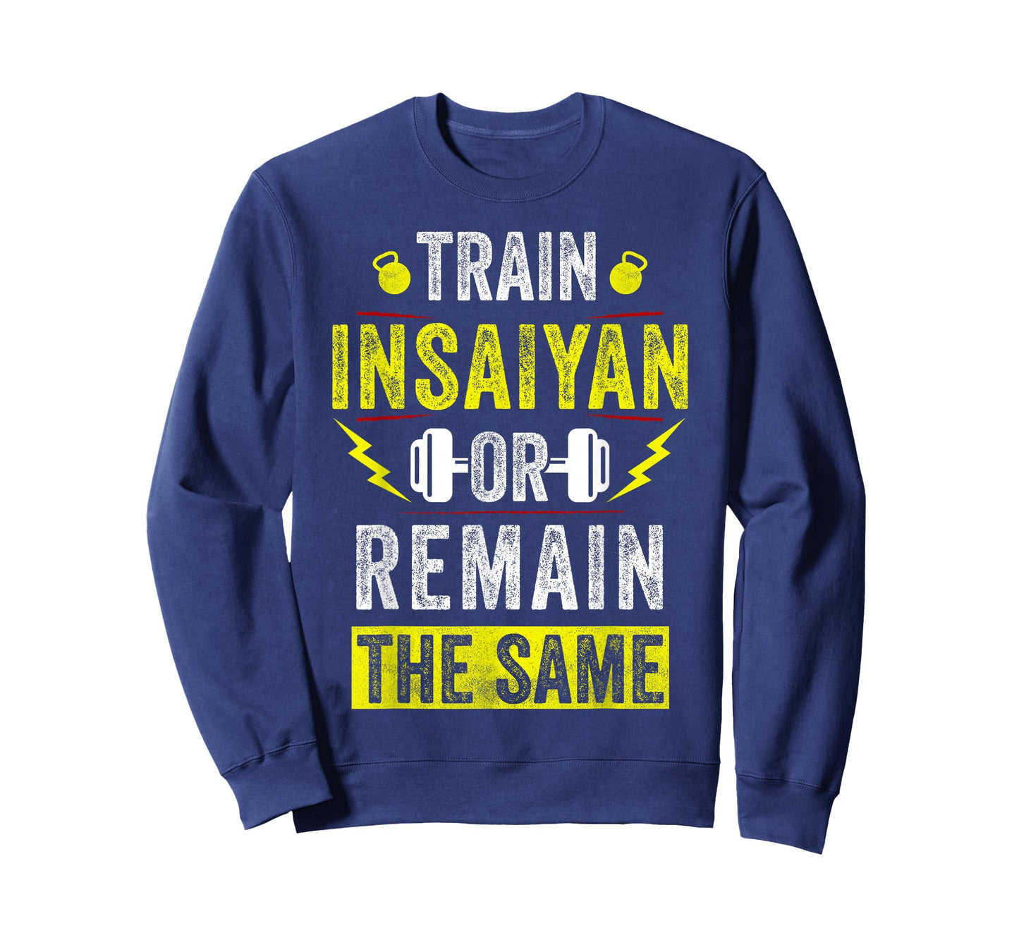 Train Insaiyan Workout Anime Tee Gym Awesome Gifts Idea Mens T-Shirt
