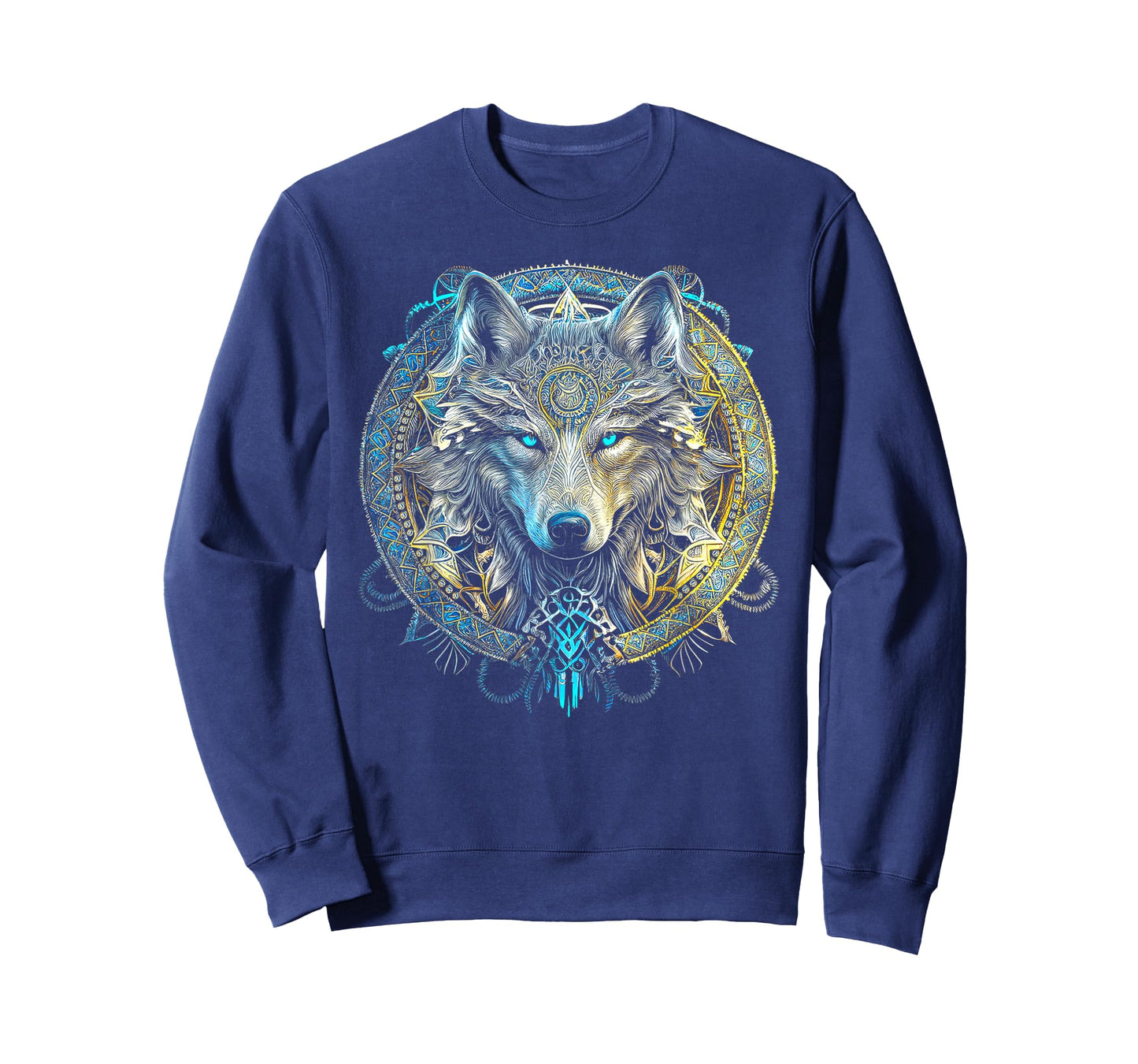 Wolf Viking Valhalla North Myths T-Shirt