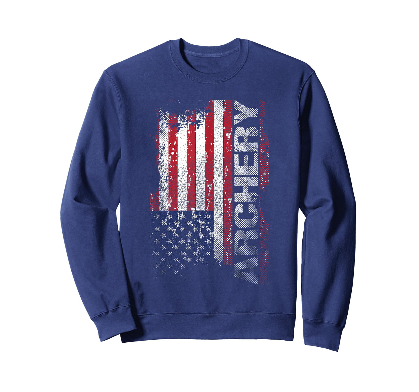 Archery USA Flag T-Shirt for Women Kids Men